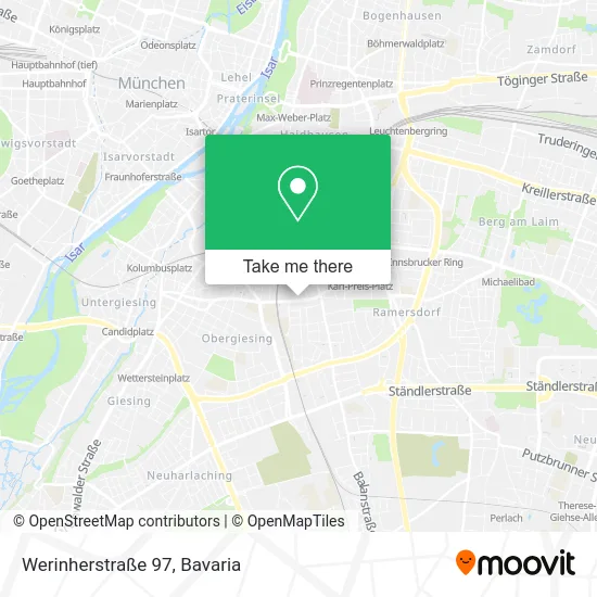 Карта Werinherstraße 97