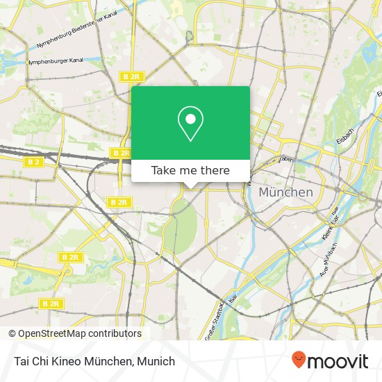 Tai Chi Kineo München map