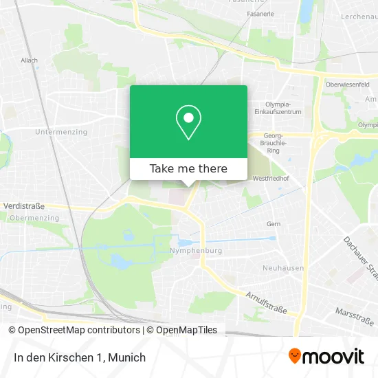 Карта In den Kirschen 1