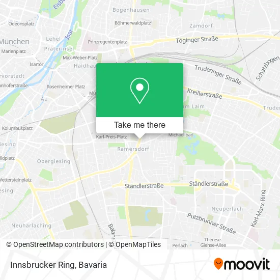 Карта Innsbrucker Ring