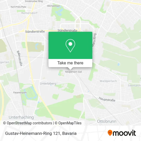 Карта Gustav-Heinemann-Ring 121