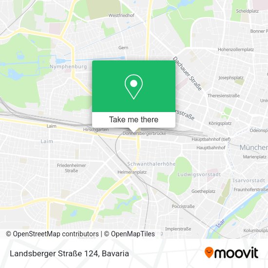 Landsberger Straße 124 map