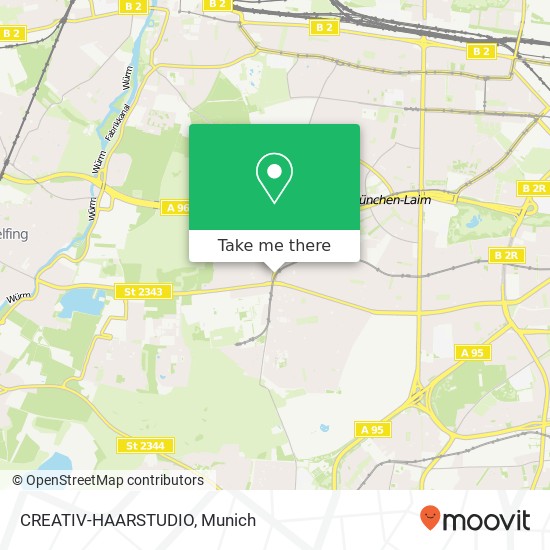 CREATIV-HAARSTUDIO map