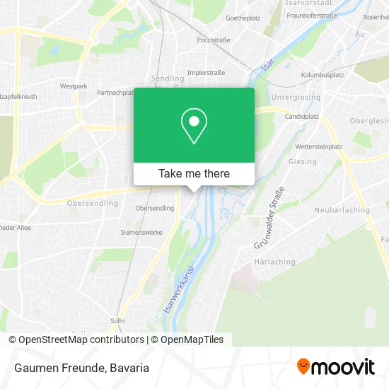 Карта Gaumen Freunde