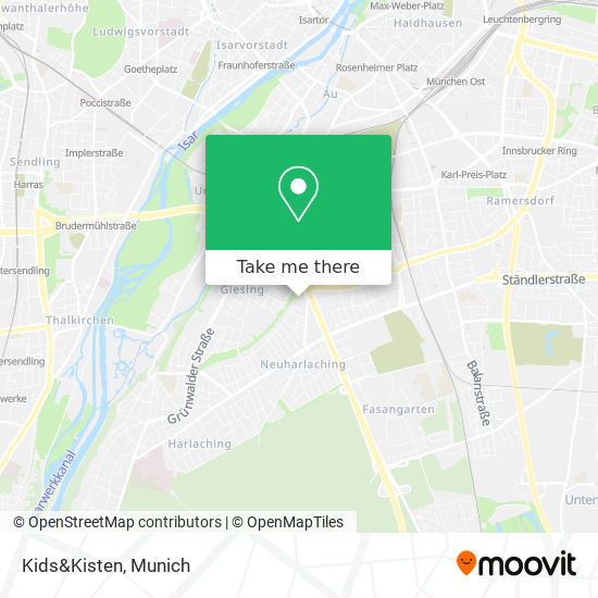 Kids&Kisten map