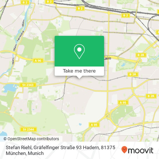 Stefan Riehl, Gräfelfinger Straße 93 Hadern, 81375 München map