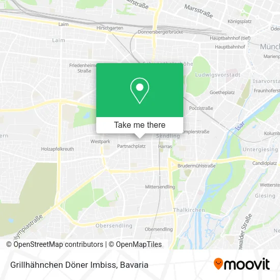 Карта Grillhähnchen Döner Imbiss
