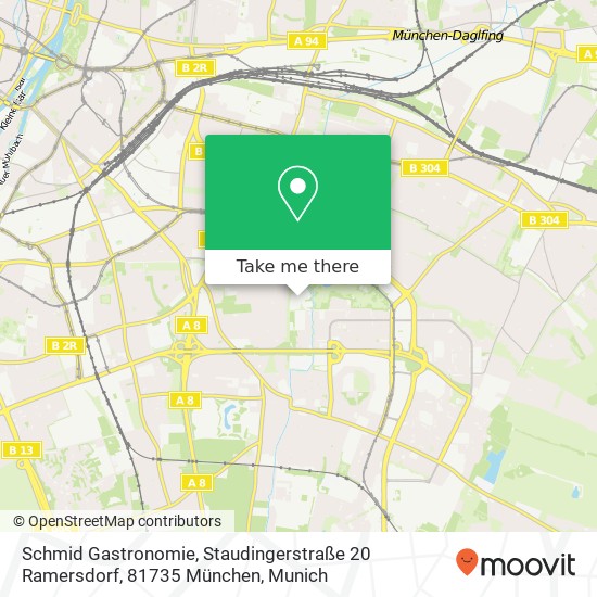 Schmid Gastronomie, Staudingerstraße 20 Ramersdorf, 81735 München map