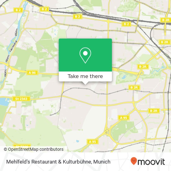 Mehlfeld's Restaurant & Kulturbühne map