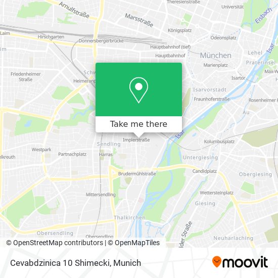 Cevabdzinica 10 Shimecki map
