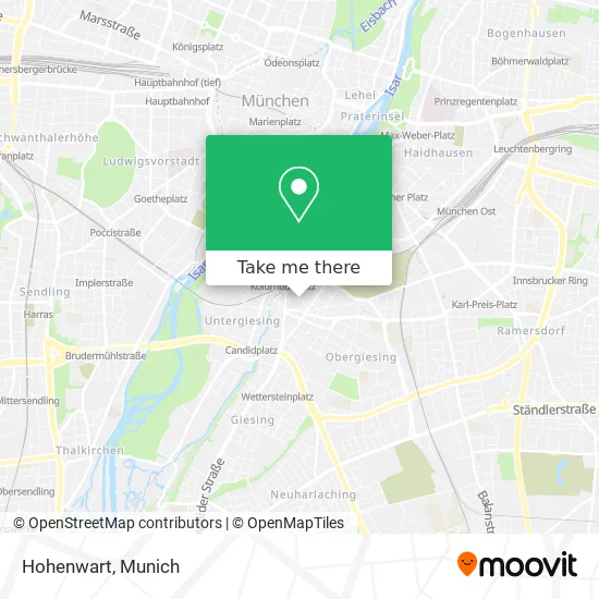 Карта Hohenwart