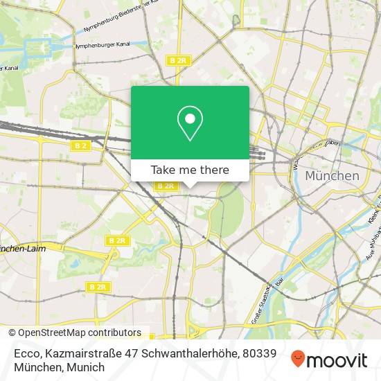 Ecco, Kazmairstraße 47 Schwanthalerhöhe, 80339 München map