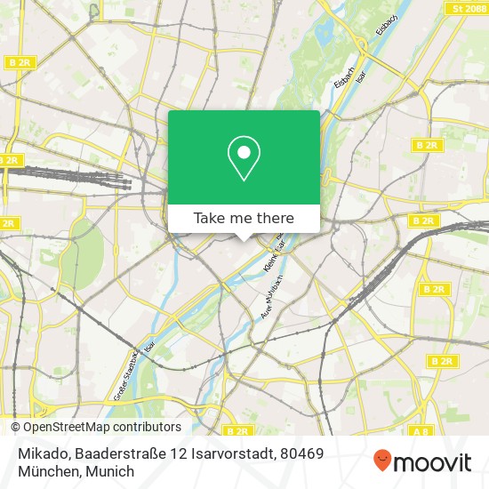 Mikado, Baaderstraße 12 Isarvorstadt, 80469 München map