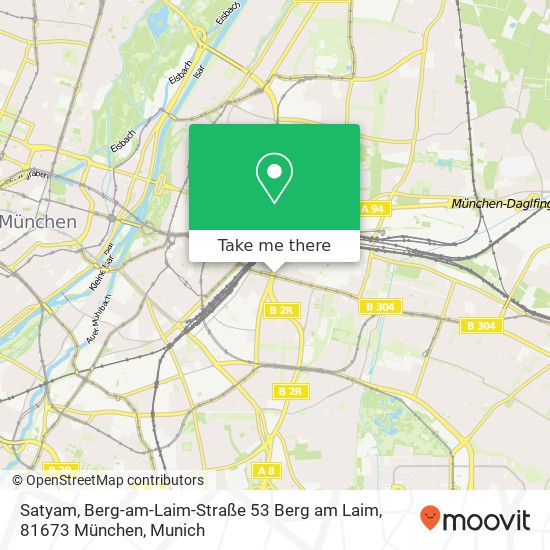 Satyam, Berg-am-Laim-Straße 53 Berg am Laim, 81673 München map