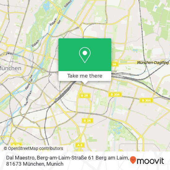 Dal Maestro, Berg-am-Laim-Straße 61 Berg am Laim, 81673 München map