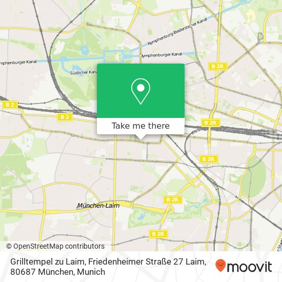 Grilltempel zu Laim, Friedenheimer Straße 27 Laim, 80687 München map