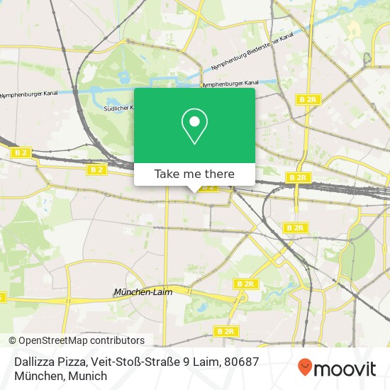 Dallizza Pizza, Veit-Stoß-Straße 9 Laim, 80687 München map