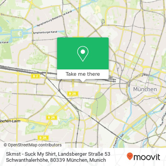 Skmst - Suck My Shirt, Landsberger Straße 53 Schwanthalerhöhe, 80339 München map