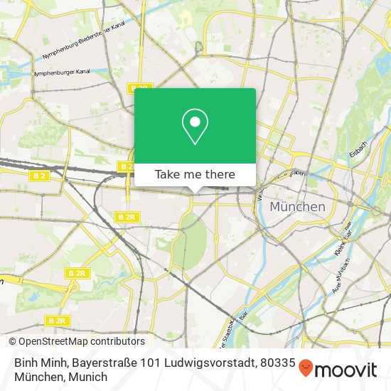 Binh Minh, Bayerstraße 101 Ludwigsvorstadt, 80335 München map