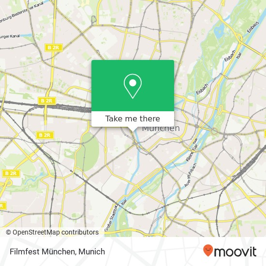 Карта Filmfest München