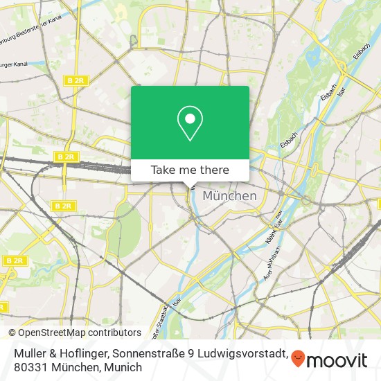 Muller & Hoflinger, Sonnenstraße 9 Ludwigsvorstadt, 80331 München map