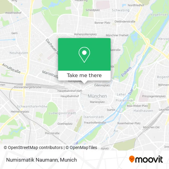 Карта Numismatik Naumann