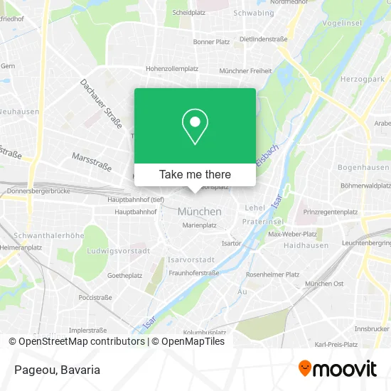 Карта Pageou