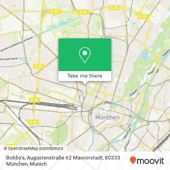 Bobby's, Augustenstraße 62 Maxvorstadt, 80333 München map