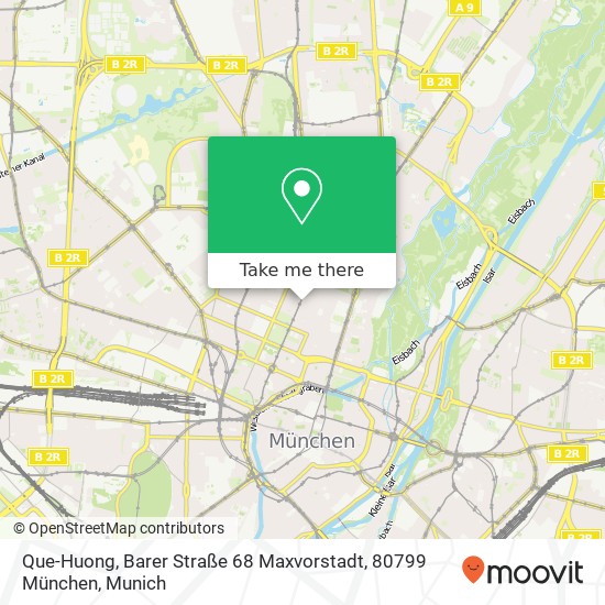 Que-Huong, Barer Straße 68 Maxvorstadt, 80799 München map