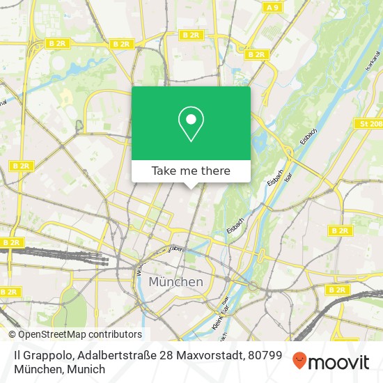 Il Grappolo, Adalbertstraße 28 Maxvorstadt, 80799 München map
