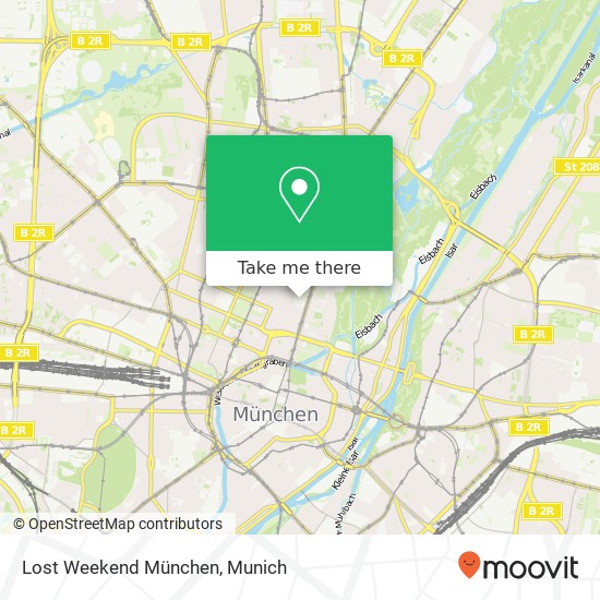 Карта Lost Weekend München