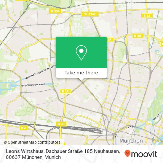 Leon's Wirtshaus, Dachauer Straße 185 Neuhausen, 80637 München map