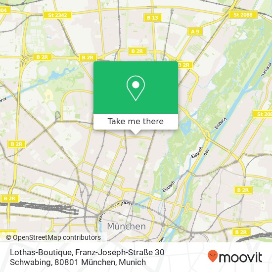 Lothas-Boutique, Franz-Joseph-Straße 30 Schwabing, 80801 München map