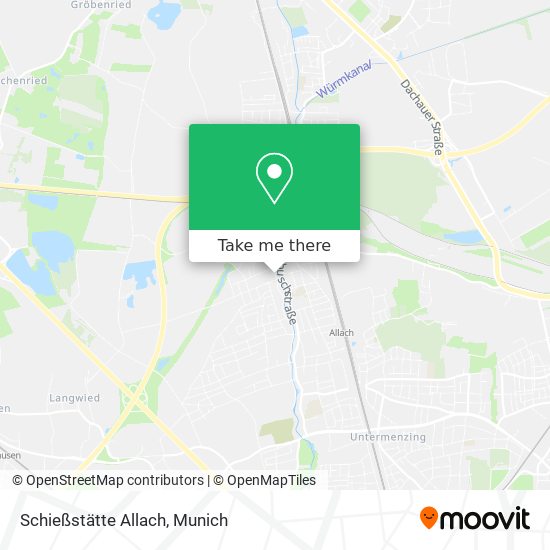 Карта Schießstätte Allach