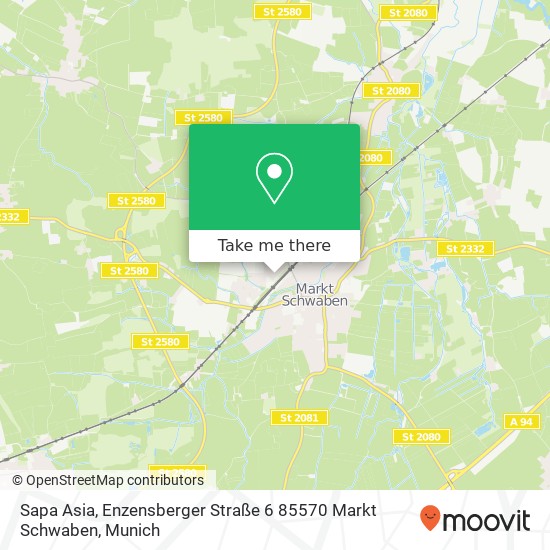 Sapa Asia, Enzensberger Straße 6 85570 Markt Schwaben map