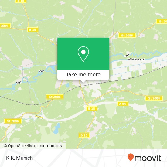 KiK, Haager Straße 60 84405 Dorfen map