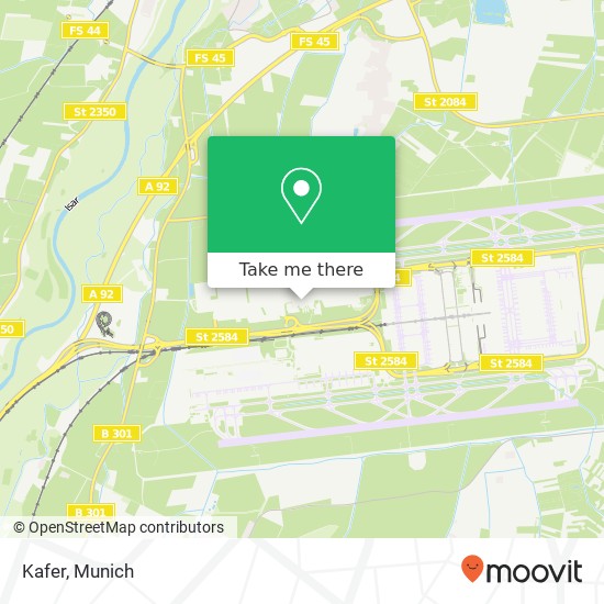 Kafer, Nordallee 85356 Freising map