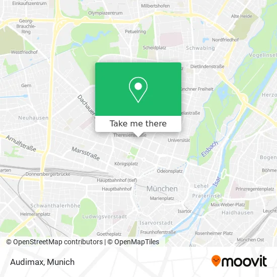Карта Audimax