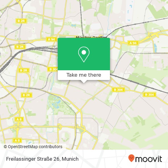 Freilassinger Straße 26 map