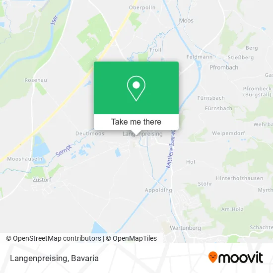Карта Langenpreising