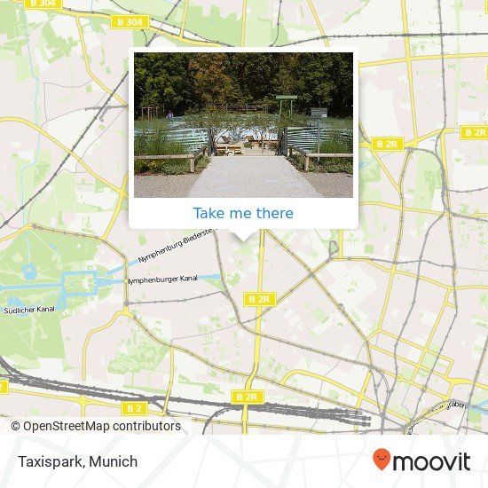 Taxispark map