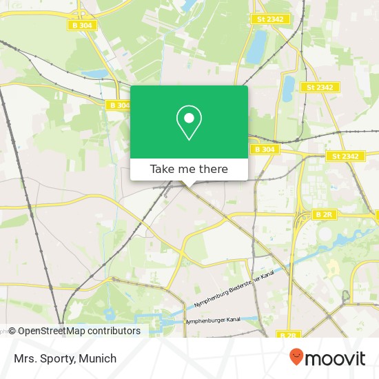 Mrs. Sporty map