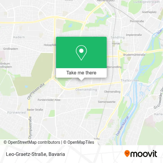 Карта Leo-Graetz-Straße