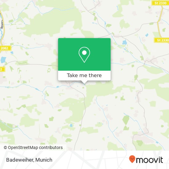 Карта Badeweiher