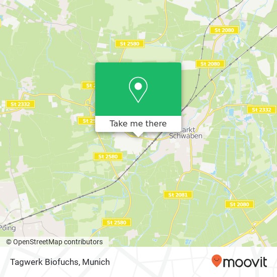 Tagwerk Biofuchs map