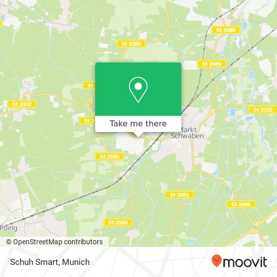 Schuh Smart map