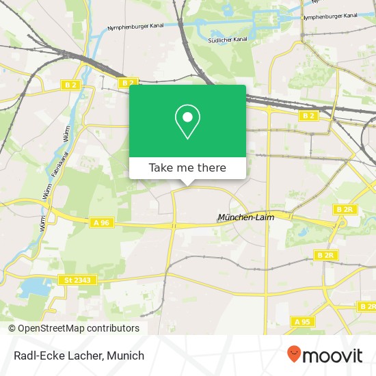 Карта Radl-Ecke Lacher