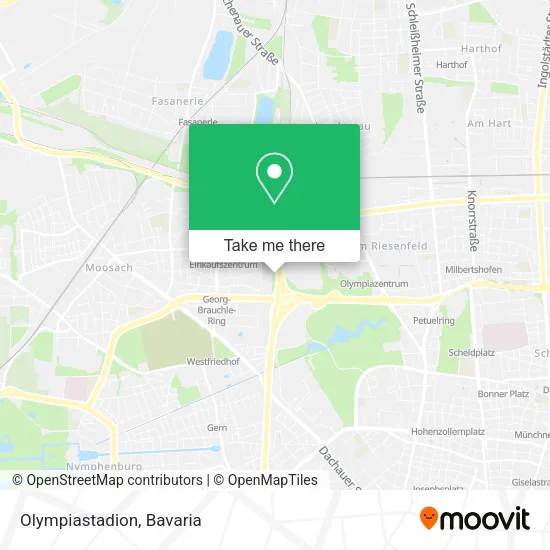 Карта Olympiastadion