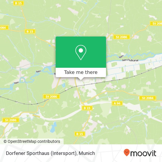 Карта Dorfener Sporthaus (Intersport)