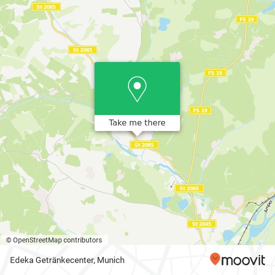 Edeka Getränkecenter map